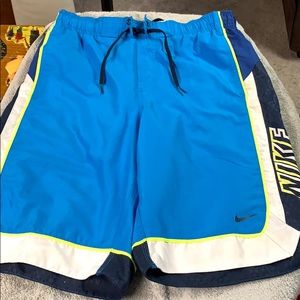 Nike swim trunks